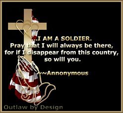 I am a soldier...